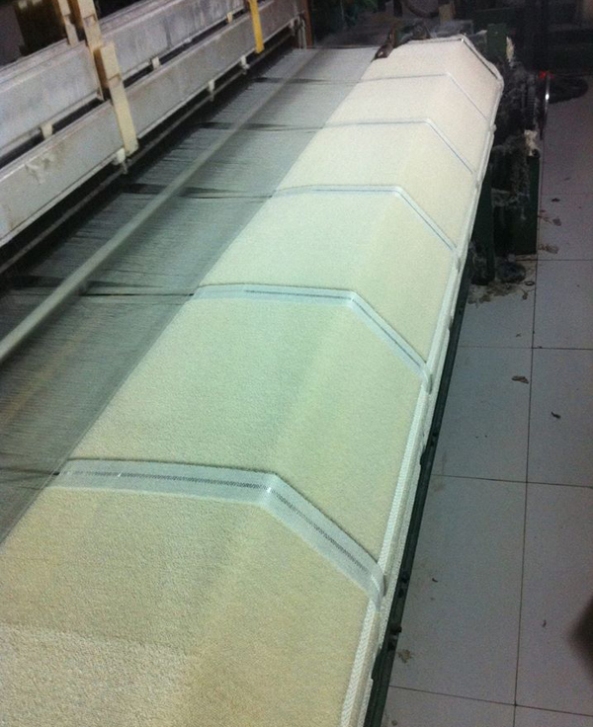 Hệ thống máy dệt khăn của Hà Phương tại Thái Bình